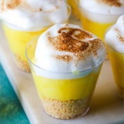 Gingersnap-Crusted Lemon Meringue Pie Cup