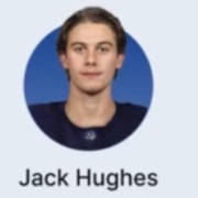 Jack Hughes (Team USA) 4 Nations Face Off