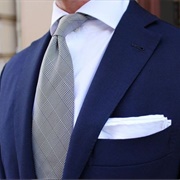 Four in Hand Knotted Necktie