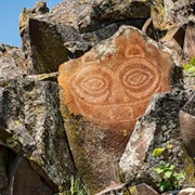 Picture Rock Pass Petroglyphs Site, Lake County, Oregon, USA