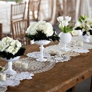 Lace Table Runner
