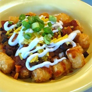 Chili and Cheese Tots