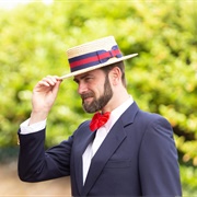 Straw Boater Hats for Men