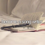 Become a Songwriter