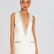 Rhinestone Lined Pocket Openings