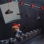 Mr. Winkle as Rosie the Riveter (Lara Jo Regan)