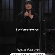 #319 Happier Than Ever by Billie Eilish