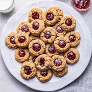 Peanut Butter Thumbprint Cookie