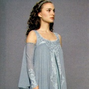 Padme's Blue-Grey Flowy Dress - Star Wars