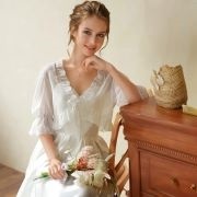 Tie Front Cover Over Bodice