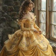 Disney Princess-Inspired Wedding Gown