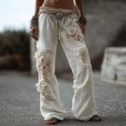 Loose, Casual Pants for Bride