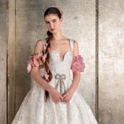 Colorful, Detachable Off-Shoulder Puff Sleeves