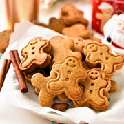 Almond Flour Gingerbread Cookie
