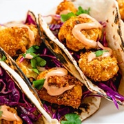 Taco With Yum Yum Sauce