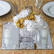 Mirror Centerpieces