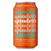 Spindrift Orange Cream Float Soda