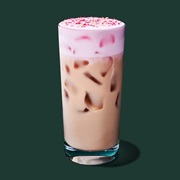 Iced Cherry Chai Latte