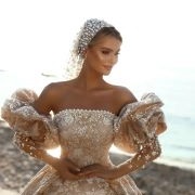 Veil With Large Pearl Beads