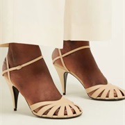 Bridal Shoes With Cutouts