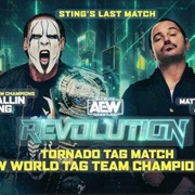 Darby Allin & Sting vs. the Young Bucks AEW Revolution 2024