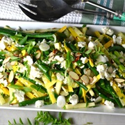 Summer Squash Slaw With Feta and Buckwheat