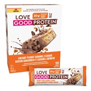 Love Good Protein Creamy Peanut Caramel Bar
