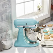 Colorful Kitchenaid Stand Mixer in Kitchen
