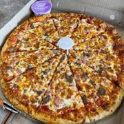 The Bacon Double Cheeseburger Pizza