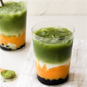 Witch's Brew Boba Tea With Mango Boba