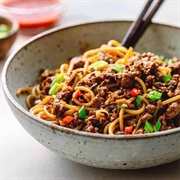 Minced Pork Noodles