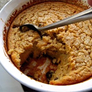 Spiced Apple and Brown Sugar Spoonbread