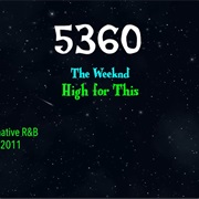 #8763 High for This by the Weeknd