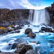 Oxararfoss, Iceland