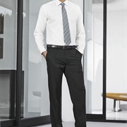 Flat Front Pants for Men