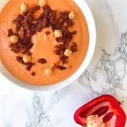 Red Pepper and Harissa Hummus