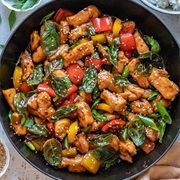 Thai Basil Chicken Stir-Fry