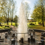 Geysir Wallender Born, Wallenborn, Germany