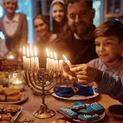 Light Holiday Candles (Menorah/Kinara/Advent)