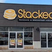 Stacked Pancake and Breakfast House