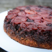 Plum Upside Down Cake