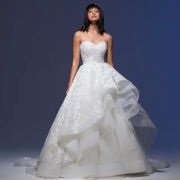 Asymmetrical, Side High-Low Ruffles