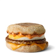 Spicy Sausage McMuffin With Egg (Limited Time)