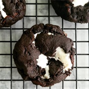 Dark Chocolate Marshmallow Cookie