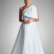 Large, Floppy Bow on One Shoulder