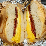 NYC Deli Bacon Egg and Cheese
