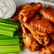 Wings With Celery