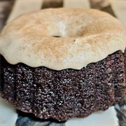 Mini Black Licorice Dot Donut