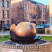 Terry's Chocolate Orange Sculpture