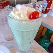 Mint Chocolate Chip Milkshake